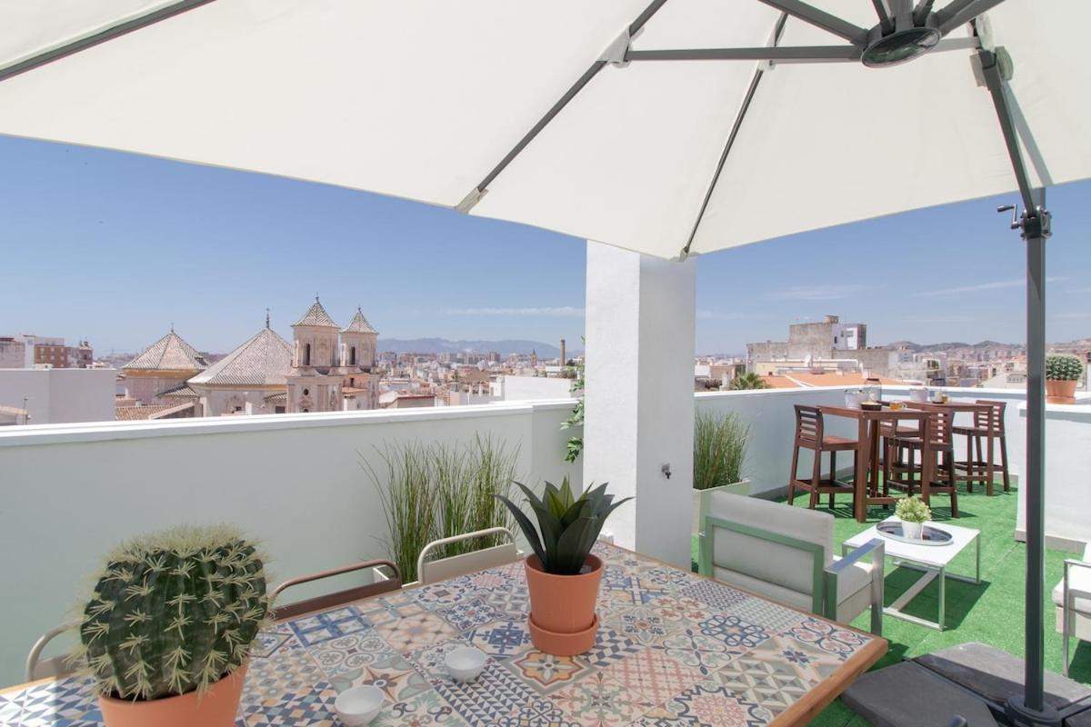 C56 - Studio With Amazing Terrace In The Centre Malaga Exterior photo